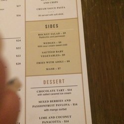Memento Lounge & Bistro - Menu