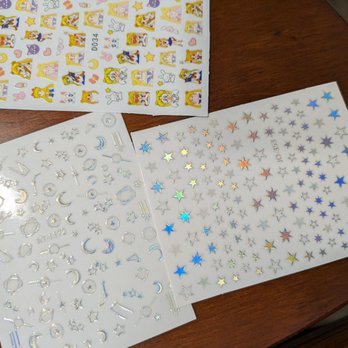 Mellow Nails & Spa - They have nail stickers!! So cute. - Nail Salons Near Me - Queens, New York