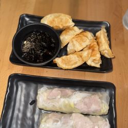Neo Asian Kitchen and Boba tea - Fried Dumplings Summer Rolls