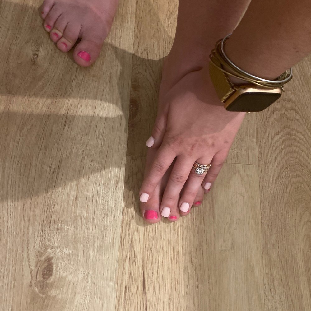 SNS and Pedicure SNS and Pedicure