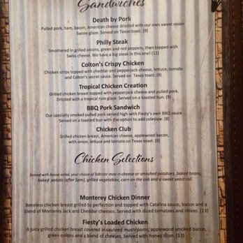 Fiesty B's - Menu pg3 - Burgers Near Me - Paragould, Arkansas Fiesty B's - Menu pg3 - Burgers Near Me - Paragould, Arkansas