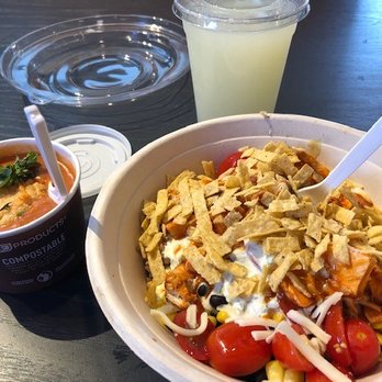 CoreLife Eatery - Southwest Chicken Purple Rice Bowl, Tomato basil Soup, Lemonade - Mediterranean Near Me - Hamburg, New York CoreLife Eatery - Southwest Chicken Purple Rice Bowl, Tomato basil Soup, Lemonade - Mediterranean Near Me - Hamburg, New York