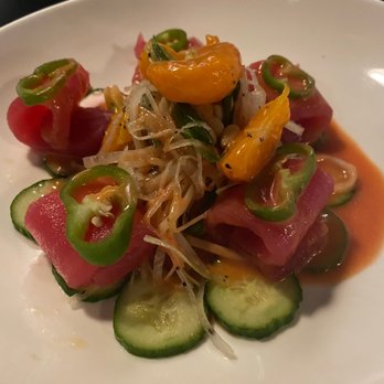 ANJU - Tuna cucumber orange vinaigrette - Korean Near Me - Washington, DC, District of Columbia
