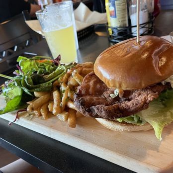 Pop's Public House - Spicy chicken sandwich, yum. - New American Near Me - Gilroy, California Pop's Public House - Spicy chicken sandwich, yum. - New American Near Me - Gilroy, California