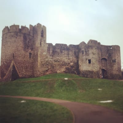 Chepstow Castle by null
