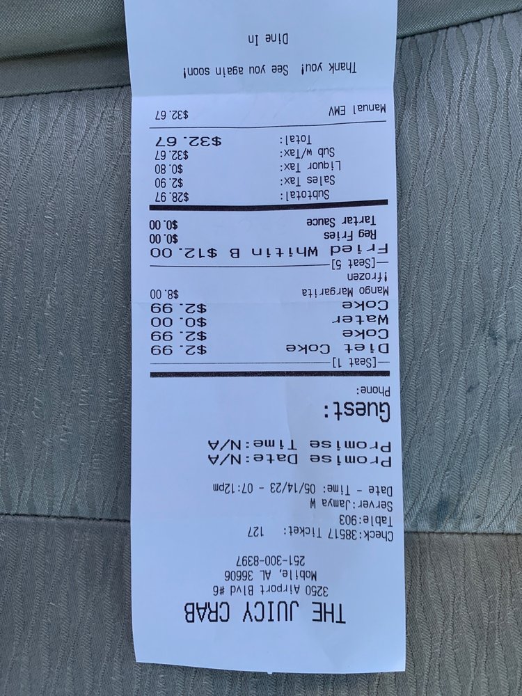 THE JUICY CRAB 3250 Airport Blvd, Mobile, Alabama Seafood