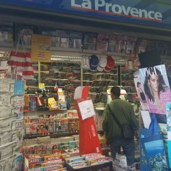 La Provence - La Provence newspaper stand.