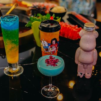 So Hot Hotpot - a variety of drinks on a table - Hot Pot Near Me - Cary, North Carolina So Hot Hotpot - a variety of drinks on a table - Hot Pot Near Me - Cary, North Carolina