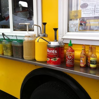 Hot Dog King - The condiment selection - Hot Dogs Near Me Hot Dog King - The condiment selection - Hot Dogs Near Me