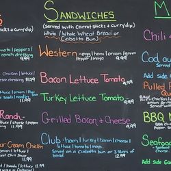Sunset Cafe - Menu August 2023