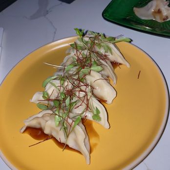 Meo Bar - Brisket dumplings - Speakeasies Near Me - Houston, Texas Meo Bar - Brisket dumplings - Speakeasies Near Me - Houston, Texas