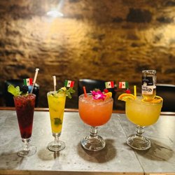 La Sirena - Blackberry Mojito, Pineapple Mojito, Strawberry Margarita, Margarona