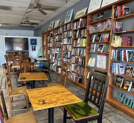 laptop friendly cafe Tucson Revolutionary Grounds Books & Coffee