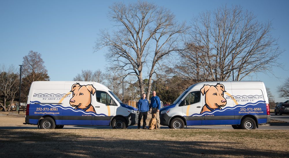 Slide of River Dog Plumbing