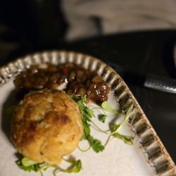 Realm Rooftop Bar & Lounge - Coconut crabcake