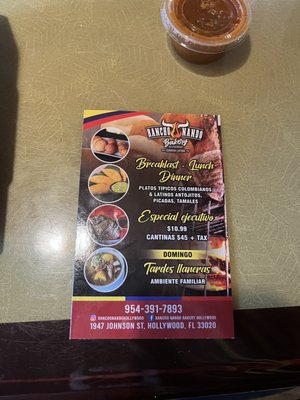 Menu photo 1 Rancho Nando - Hollywood Hollywood, FL Menu photo 1 Rancho Nando - Hollywood Hollywood, FL