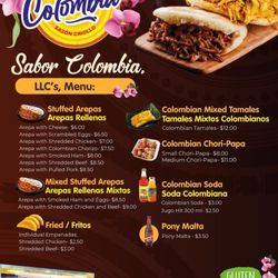 Sabor Colombia - Spring menu!