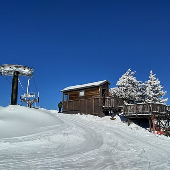 Mt Baldy Resort - Top of Chair #3, Thunder Mountain - Ski Resorts Near Me - Mount Baldy, California