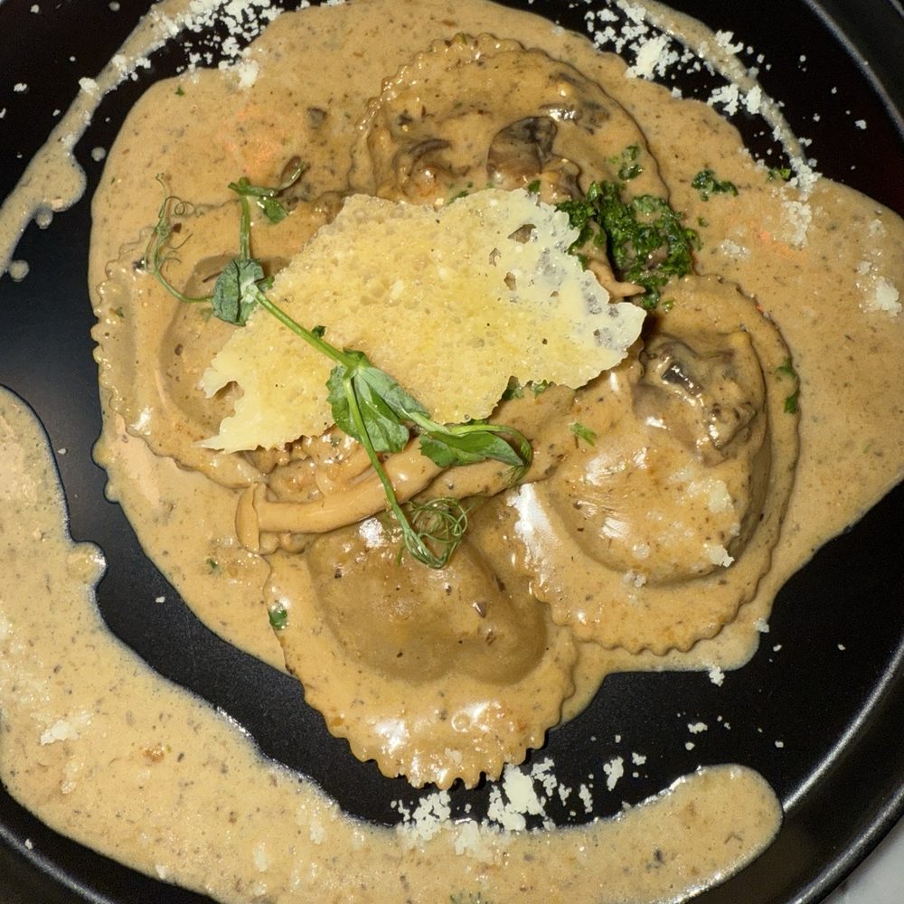 Truffle ravioli Truffle ravioli