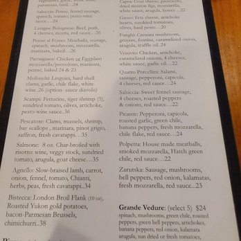 Piatanzi - Menu - Italian Near Me - Albuquerque, New Mexico
