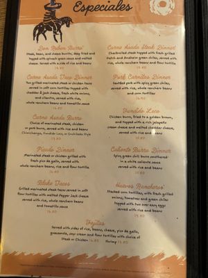 Menu photo 7 Don Ruben's Mexican Food Surprise, AZ