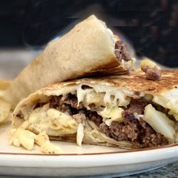 Sunny’s Family Diner - Hangover Wrap ( Rochester G Plate in a Wrap )