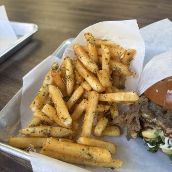 Uncle Jay Burger House - Garlic fries - Burgers Near Me - Concord, California