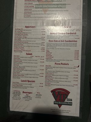 Menu photo 1 Vip Pizza Stockton, CA Menu photo 1 Vip Pizza Stockton, CA