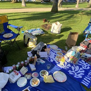Palisades Park - Picnic in the grassy area - Parks Near Me