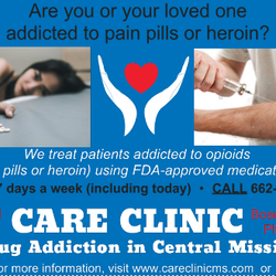 CARE Clinic for Drug Addiction in Central Mississippi