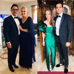 Milano Fine Men's Fashion - Like father like son .. Miami Wedding . Bespoke Tuxedos by MILANO Mens Fashion..