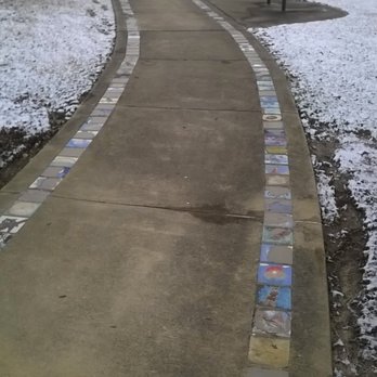 Children's Garden Park - mosaic tail inlay - Parks Near Me - Greenwood, Indiana Children's Garden Park - mosaic tail inlay - Parks Near Me - Greenwood, Indiana