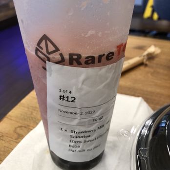 Poke Ichii - Strawberry boba milk tea with oat milk - Hawaiian Near Me - Vacaville, California Poke Ichii - Strawberry boba milk tea with oat milk - Hawaiian Near Me - Vacaville, California