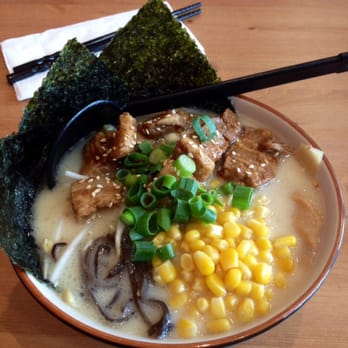 Full Ramen - Kakuni ramen. Tonkotsu broth. With added sweet corn & seaweed. - Ramen Near Me - Surrey, British Columbia