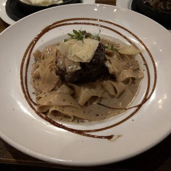 Willard Hicks - Parpadelle pasta with braised short rib - New American Near Me - Campbell, California Willard Hicks - Parpadelle pasta with braised short rib - New American Near Me - Campbell, California
