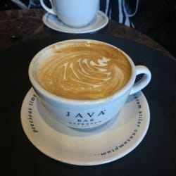 Java - Latte with salted caramel syrup