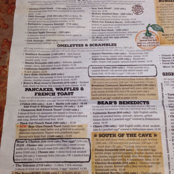 Black Bear Diner - Breakfast menu - Diners Near Me - Rancho Cucamonga, California Black Bear Diner - Breakfast menu - Diners Near Me - Rancho Cucamonga, California