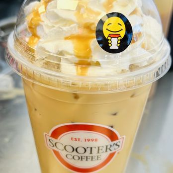 Scooter's Coffee - Iced Caramelicious - Coffee & Tea Near Me - Burton, Michigan Scooter's Coffee - Iced Caramelicious - Coffee & Tea Near Me - Burton, Michigan