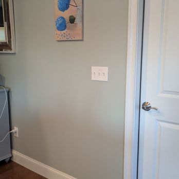 Thiago's Painting - This is just one wall they painted. We chose a new color and we could not be happier. - Painters Near Me Thiago's Painting - This is just one wall they painted. We chose a new color and we could not be happier. - Painters Near Me