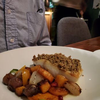 Zasu - Halibut and vegies - New American Near Me - New Orleans, Louisiana