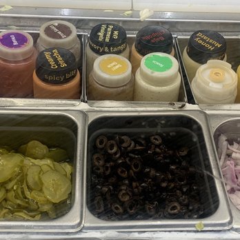Subway - a variety of condiments and condiments - Fast Food Near Me - Cave City, Kentucky