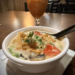 Coconut soup Coconut soup