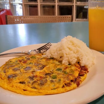 Hale Aloha Cafe - Made-To-Order Fritata w/ a cup of Freshly Squeezed OJ - Cafes Near Me - Honolulu, Hawaii Hale Aloha Cafe - Made-To-Order Fritata w/ a cup of Freshly Squeezed OJ - Cafes Near Me - Honolulu, Hawaii