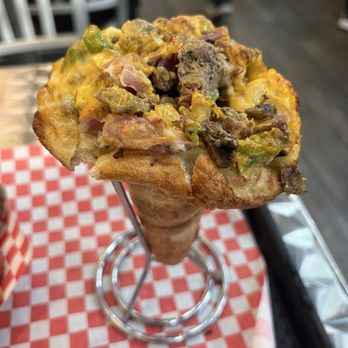 Twisted Sourdough Pizza - Sausage Cone - Pizza Near Me - Las Vegas, Nevada Twisted Sourdough Pizza - Sausage Cone - Pizza Near Me - Las Vegas, Nevada