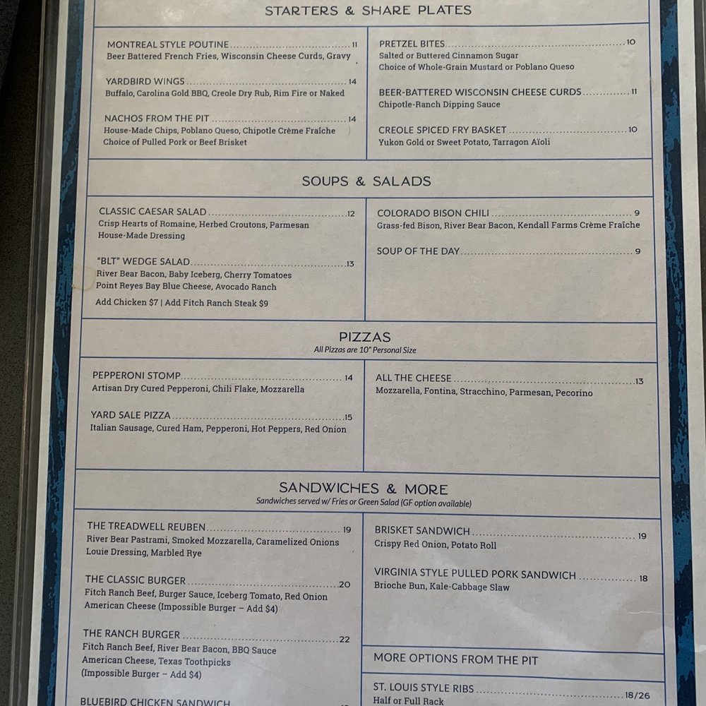 Winter 21/22 menu Winter 21/22 menu