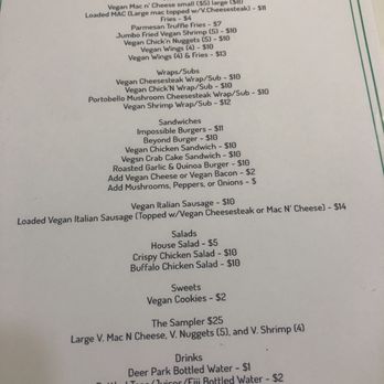 Refocused Vegan - Menu - Vegan Near Me - Baltimore, Maryland Refocused Vegan - Menu - Vegan Near Me - Baltimore, Maryland