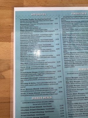 Menu photo 1 Country Scrambled Cafe Spring, TX