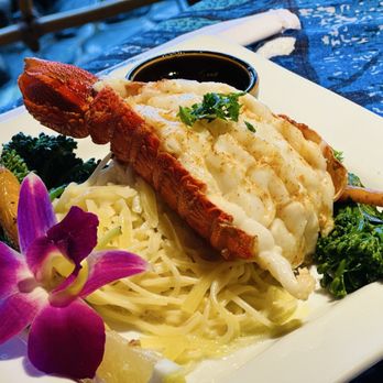 Mama's Fish House - Kids lobster with noodles - Seafood Near Me - Paia, Hawaii Mama's Fish House - Kids lobster with noodles - Seafood Near Me - Paia, Hawaii