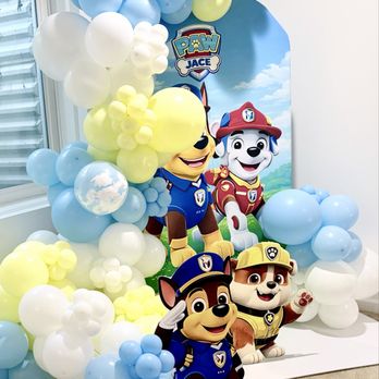 Gias Decorative Touch - Paw Patrol Balloon Decoration - Balloon Services Near Me Gias Decorative Touch - Paw Patrol Balloon Decoration - Balloon Services Near Me