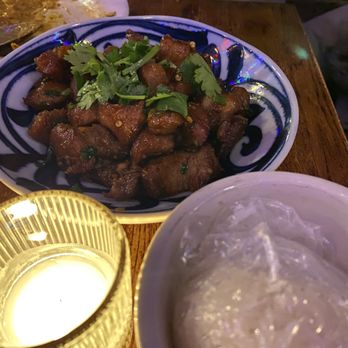 Mahaniyom - Salt and Pepper Pork Cheek - Cocktail Bars Near Me - Brookline, Massachusetts Mahaniyom - Salt and Pepper Pork Cheek - Cocktail Bars Near Me - Brookline, Massachusetts